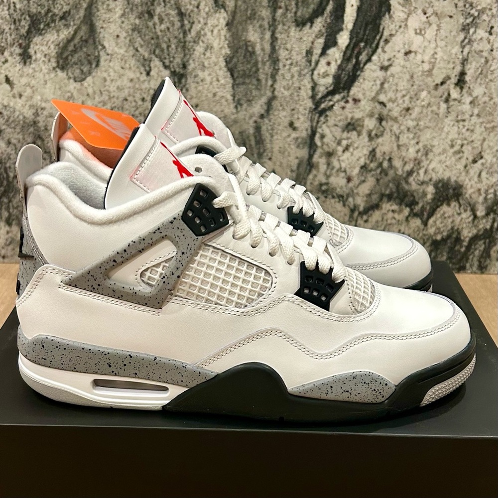 SOLD - Nike Air Jordan 4 Retro White Cement